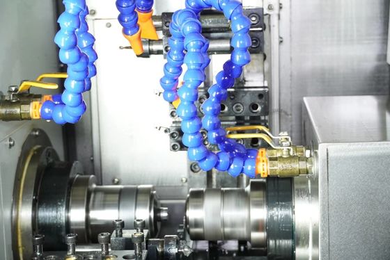 Heavy Duty Slant Bed Dual Turret Cnc Lathe With Live Tool Holder