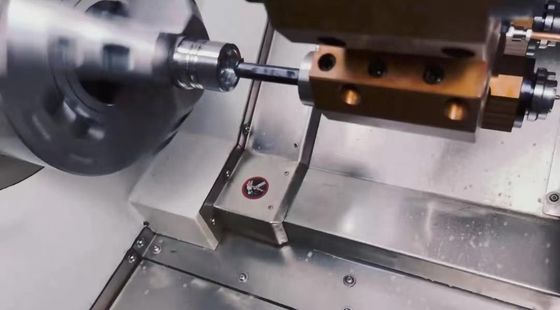 High Productivity Dual Spindle Lathe With Hydraulic Chuck 6 Axis