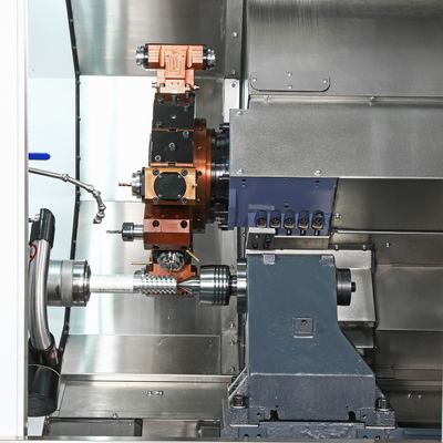 Precision Metal CNC Turning And Milling Center Automatic Slant Bed
