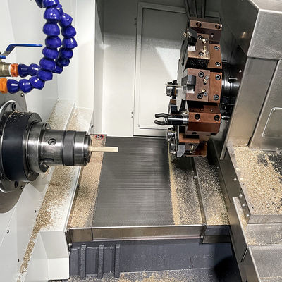 3 Axis CNC Turning And Milling Machine GSK SYNTEC Slant Bed Lathe Machine