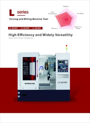 CNC Multifunctional Horizontal Milling Center Mill Turn Lathe
