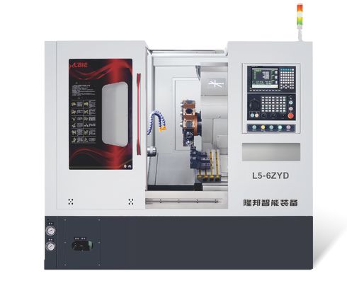 4 Axis C Axis Turn And Mill Machine Horizontal Slant Bed Lathe