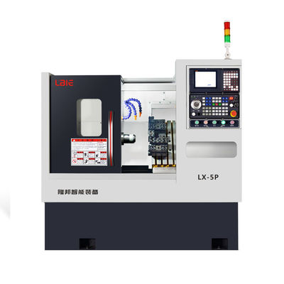 Linear Guideway Automatic Twin Spindle Cnc Lathe 35mm Width Of Bed