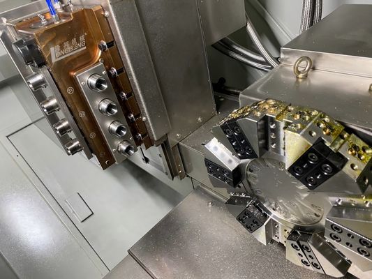 Multifunctional 5 Axis CNC Turning And Milling Machine 3 Channels Hydraulic System
