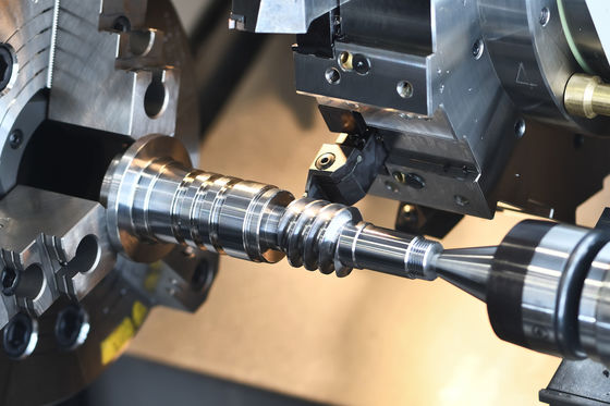 High Rigidity 3 Axis Flat Bed Lathe Machine High Speed Cnc Lathe