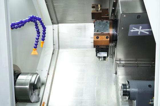 CNC High Accuracy Vertical Mill Turn Machines For Metal Cutting