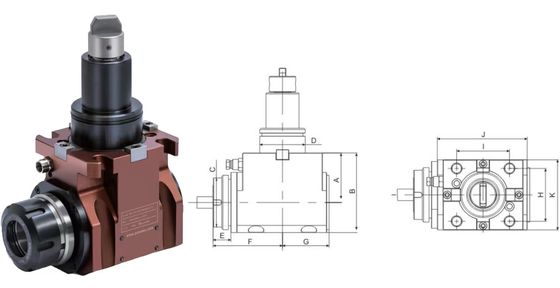 Power High Performance Live Tool Holder Bmt55 Live Tooling With Custom Logo