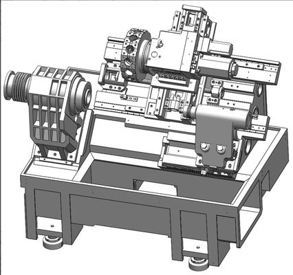 High Precise Industrial Mill Turn Cnc Machine 3 Axis Metal Machine