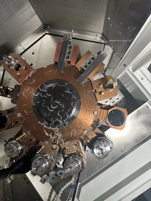 High Precision CNC Vertical Turn Mill Center 3 Axis Efficiency
