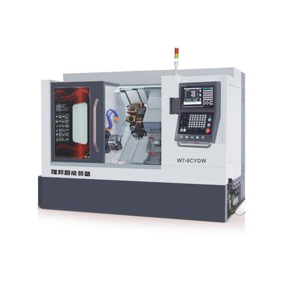 High Precision Torno Cnc Mills And Lathes Cnc Turn Mill Centre With 35mm Width Of Bed