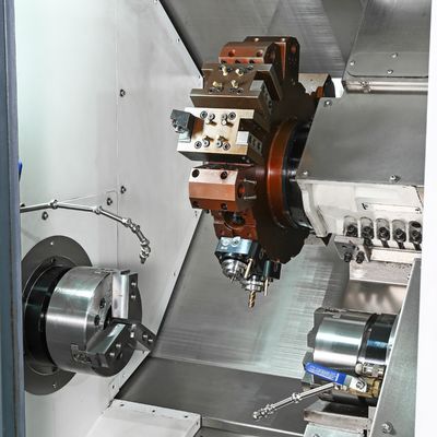 Efficiency 22m/Min Feedrate Milling And Turning Machine Slant Bed Lathe