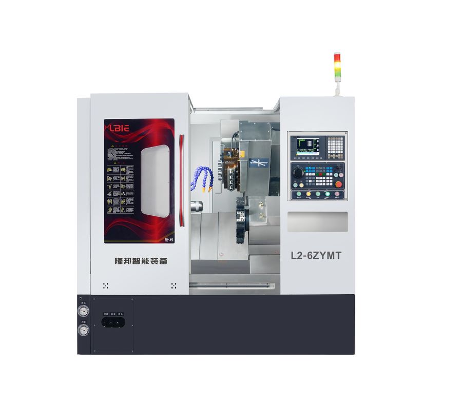 Multi Spindle CNC Turning And Milling Machine 5 Axes FANUC Syntec Cnc Control System