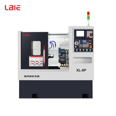 Turning Center CNC Lathe Machine Fanuc Gang Tool Carrier 370W Coolant Pump Power