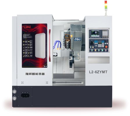 Multifunctional 5 Axis CNC Turning And Milling Machine 3 Channels Hydraulic System
